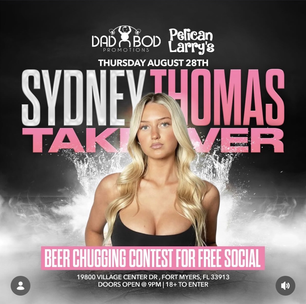 Sydney Thomas Takeover — Pelican Larry's — Fort Myers, FL